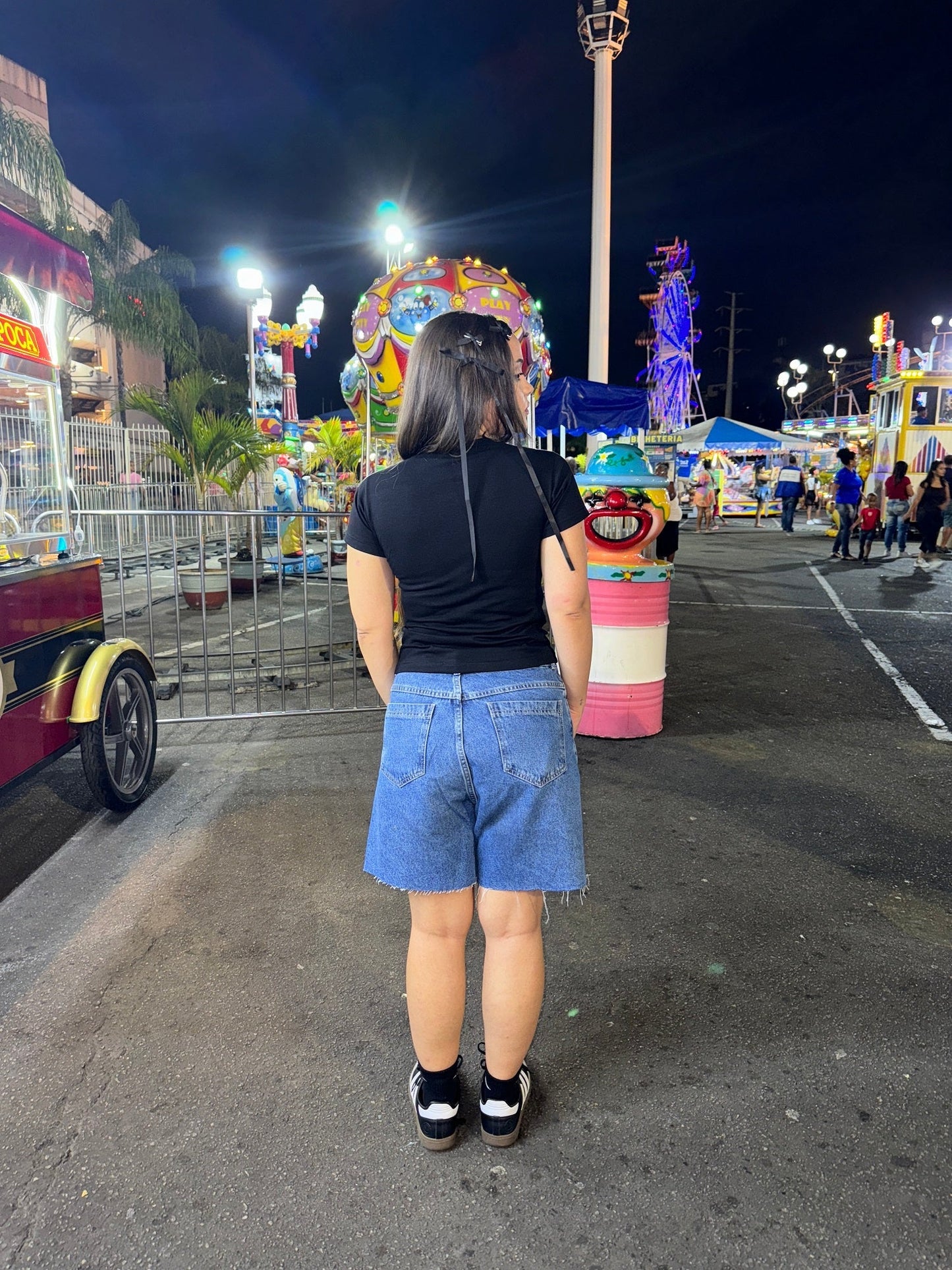 camiseta baby tee fun