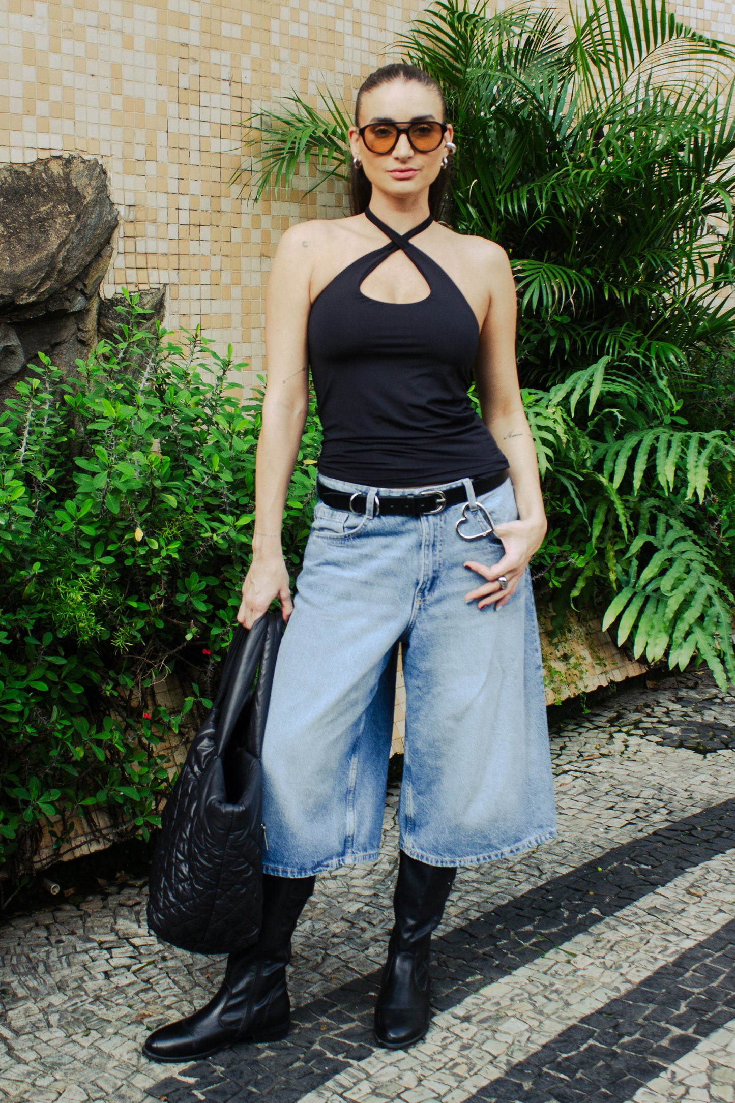 blusa elemento xis preta